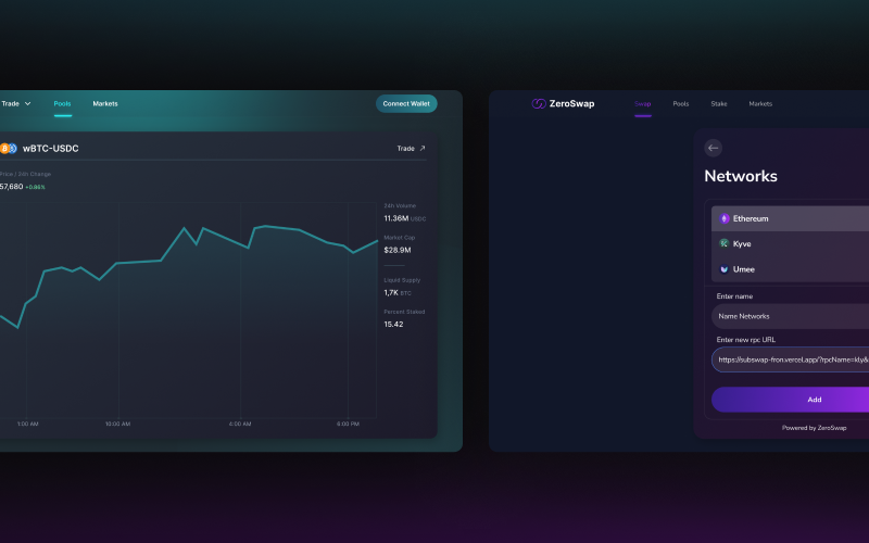 Crypto DEX | Web3 dApps | Web app screenshot 2