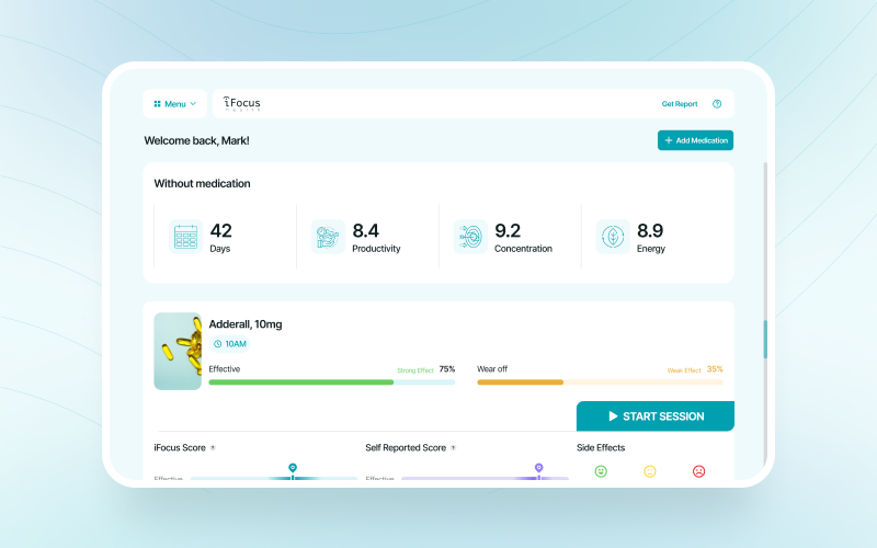 IFocus - AI Healthcare Web App & Dashboard screenshot 2