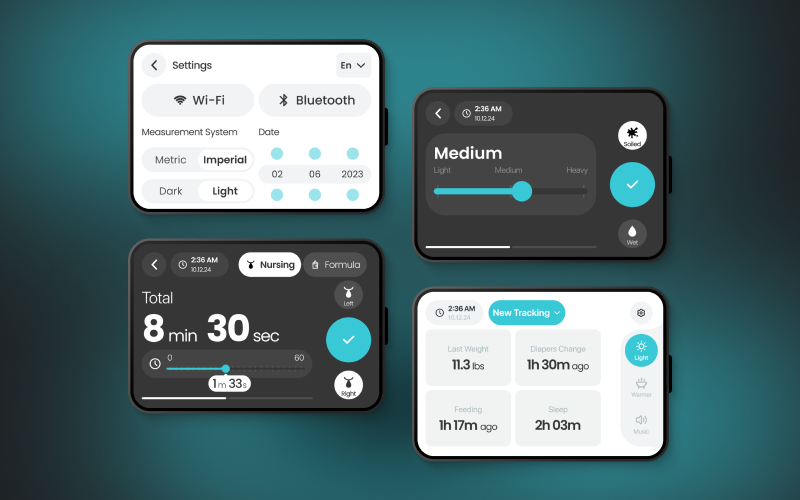Wuzzup - Healthcare Device for Monitoring Infants screenshot 2