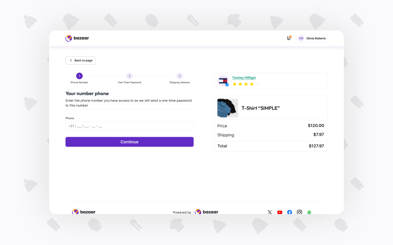 Bazaar - E-Commerce Website & Web Platform screenshot 3