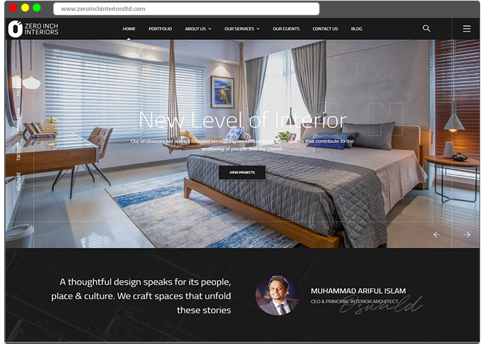 Zero Inch Interiors Ltd screenshot 1