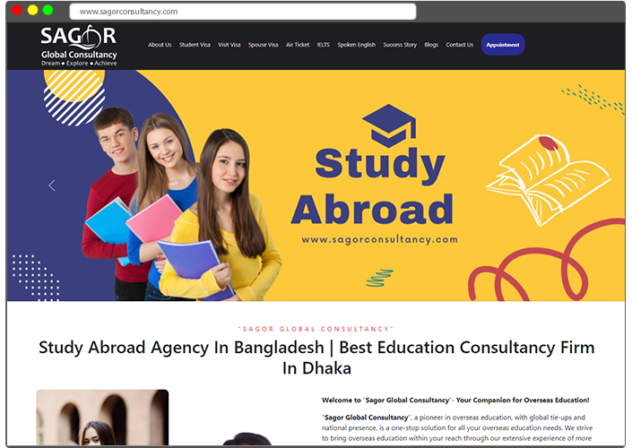 Sagor Global Consultancy screenshot 1