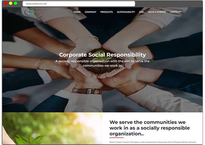 Rosin Import Export Company Ltd screenshot 4