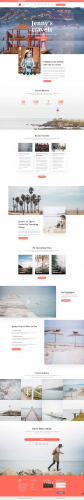 WordPress Website For Travel Agency Company screenshot 1