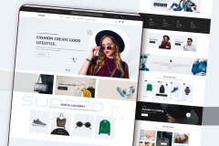 WordPress E-Commerce Fashion Store Website