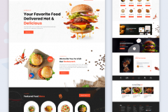 WordPress E-Commerce Website For Food Delivery Company