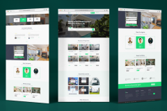 UI/UX Template Design For Property Renting Service Provider