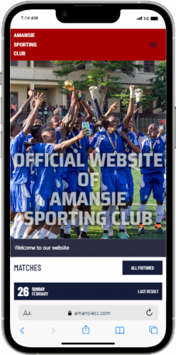 Amansie Sporting Club screenshot 2