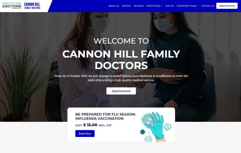 Cannon Hill Family Doctors screenshot 1