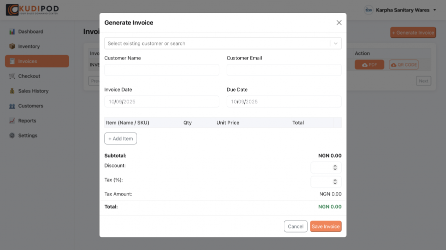 KudiPod - Your Sales Command Center screenshot 3