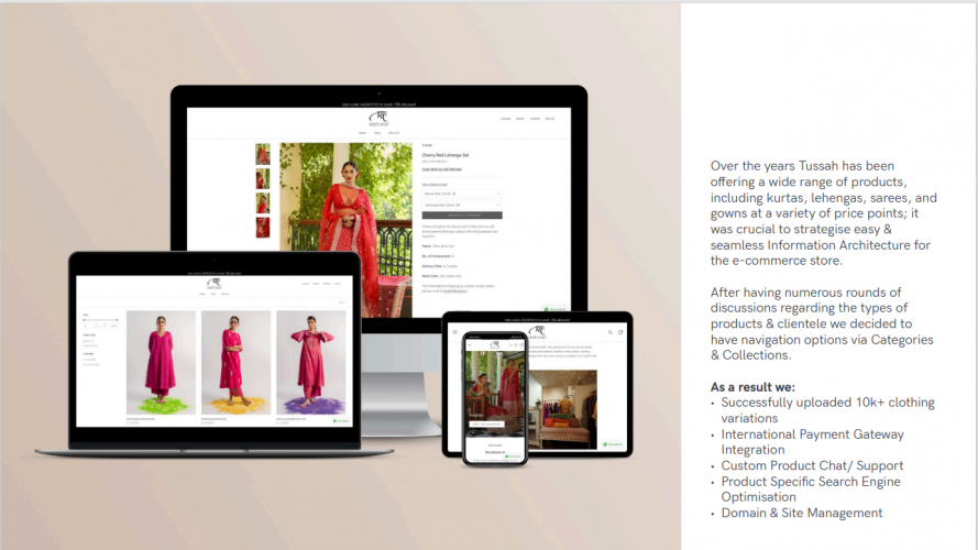 E- Commerce Platform screenshot 1