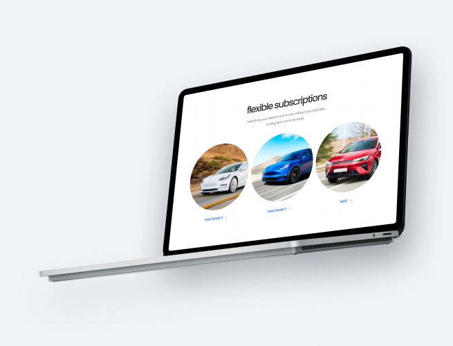 Breathe Cars / Website Redesign / Webflow dev screenshot 5