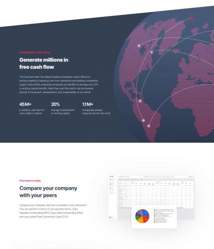 Calculum / Design / Animations / Webflow & VueJS screenshot 4