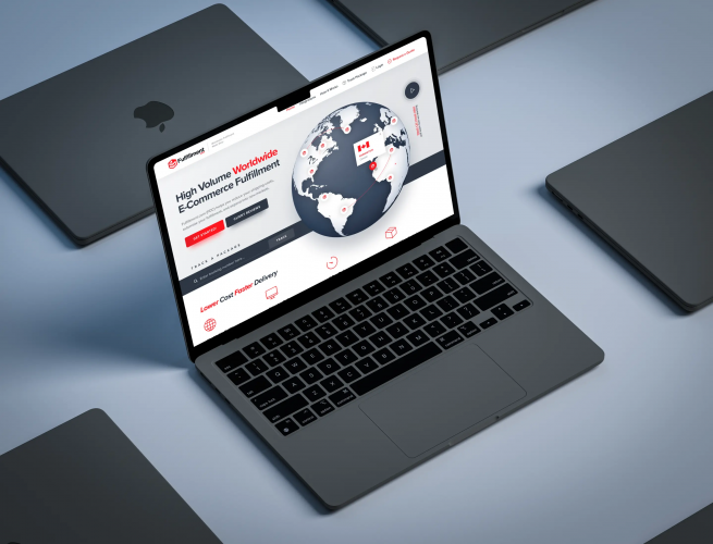 Fulfillment.com / Website redesign / API / 3D screenshot 2
