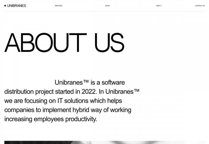 Unibranes / Design & Webflow Dev / E-commerce screenshot 2