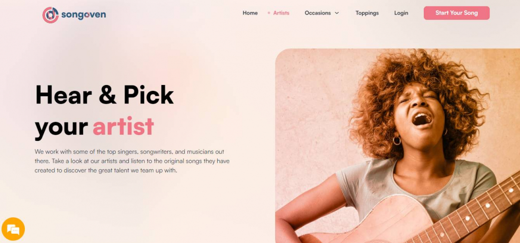 Songoven screenshot 2