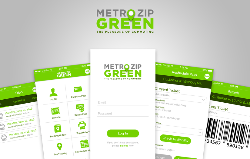 Metro Zip Green screenshot 1