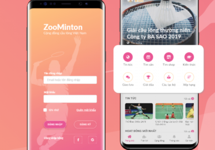 Zoominton App screenshot 1