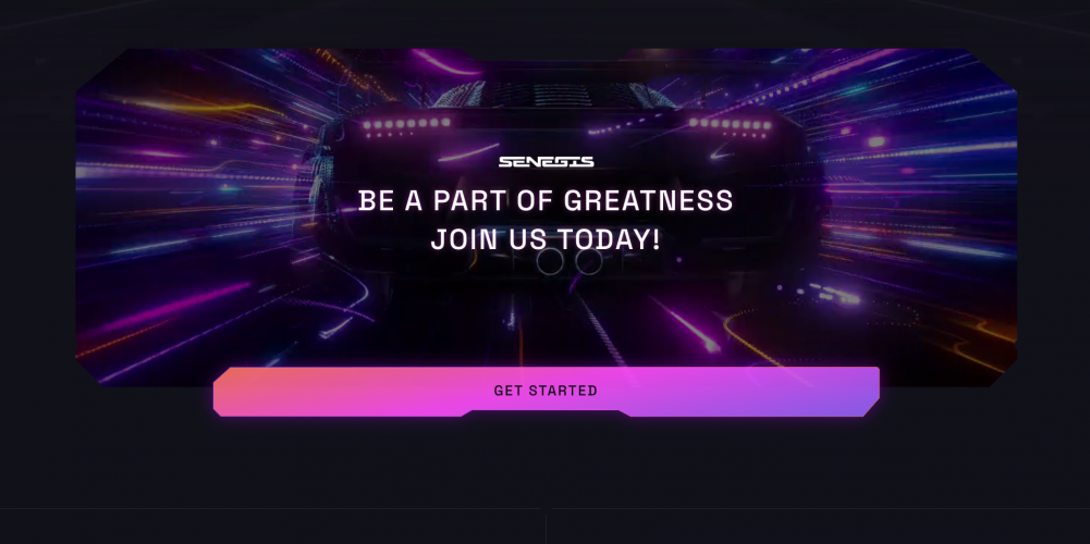 Senegis - website design and development for the NFT startup screenshot 4