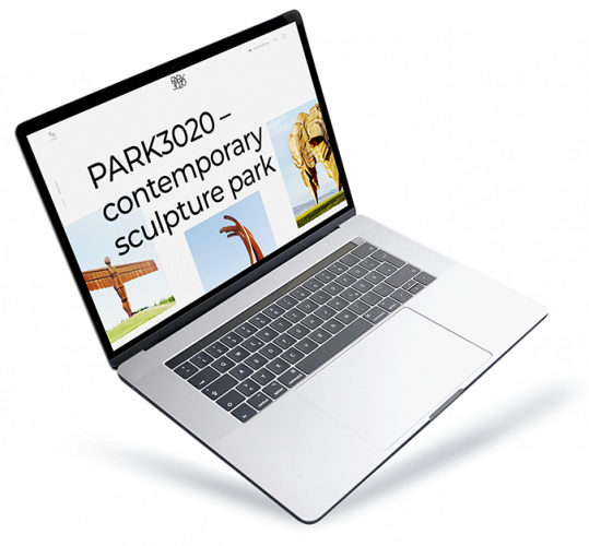 Park 3020 - Website for the first contemporary sculpture park in Eastern Europe screenshot 5