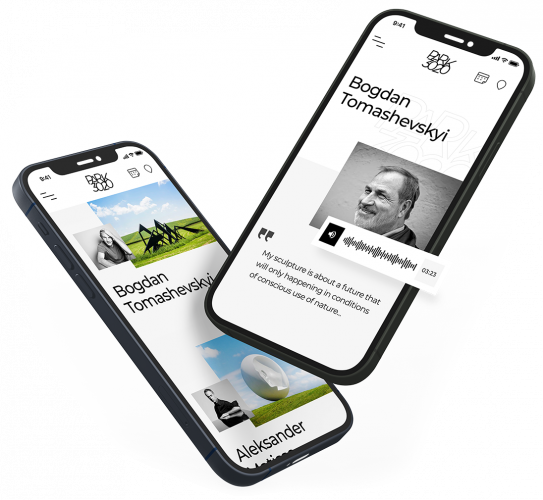 Park 3020 - Website for the first contemporary sculpture park in Eastern Europe screenshot 4