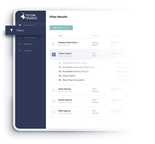 Totum Finance - Business system and for UK credit market screenshot 4
