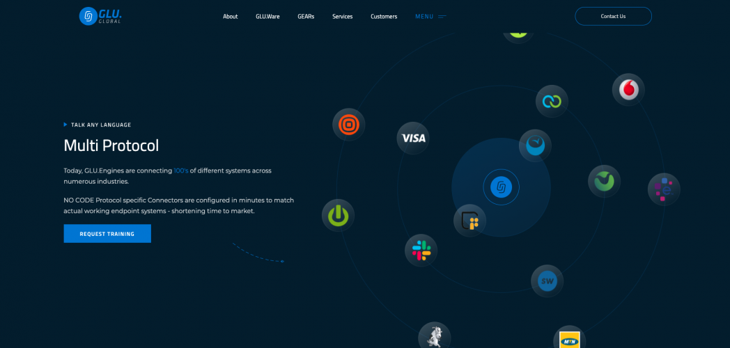 Glu Global -  Corporate Website and SAAS no-code platform UI\UX design for SAAS screenshot 2