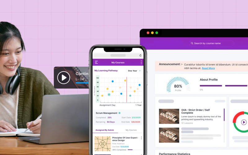 The SaaS LMS Product Engineering Success Story screenshot 2