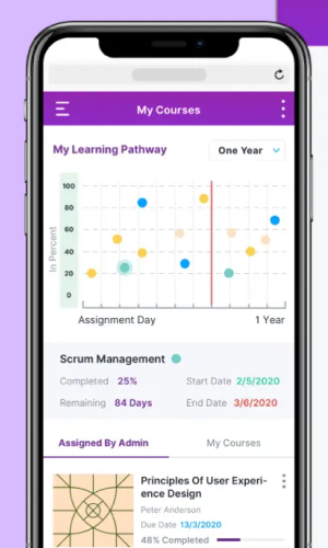 The SaaS LMS Product Engineering Success Story screenshot 4