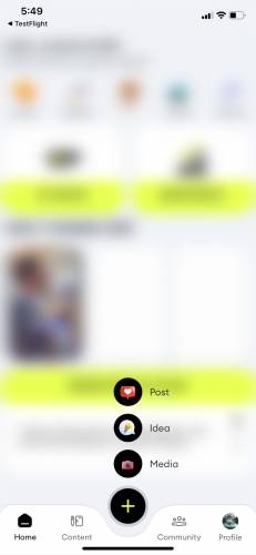 React Native App screenshot 1