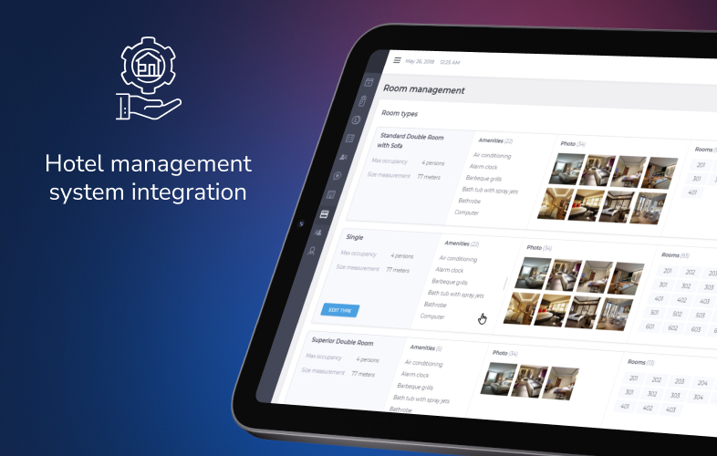 Smart integration - Hotel Management System screenshot 1