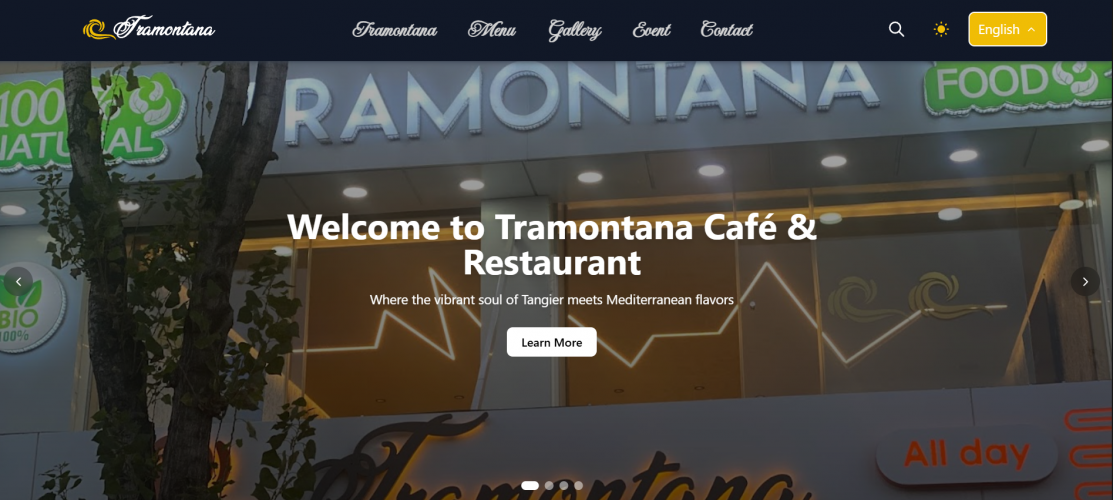 Café Restaurant Tramontana  screenshot 1