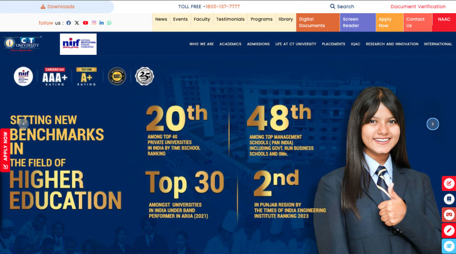 CT University screenshot 1