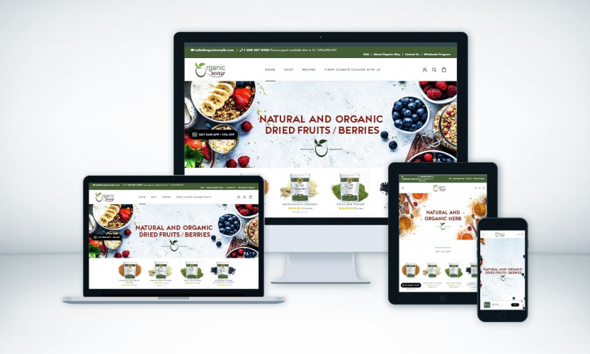 Organic Way LLC screenshot 2