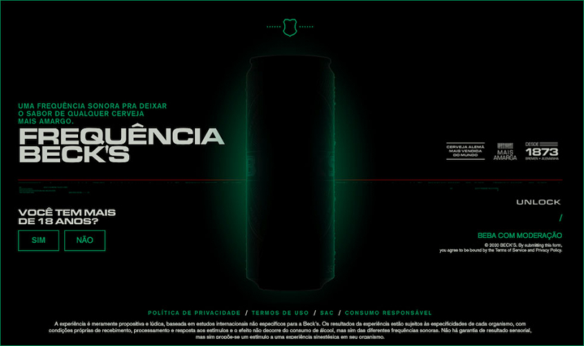 Ambev - Becks Frequency screenshot 1