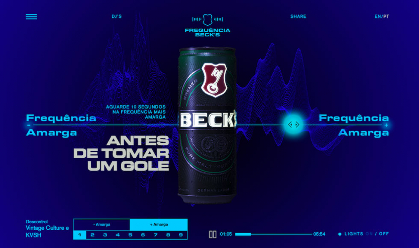 Ambev - Becks Frequency screenshot 4