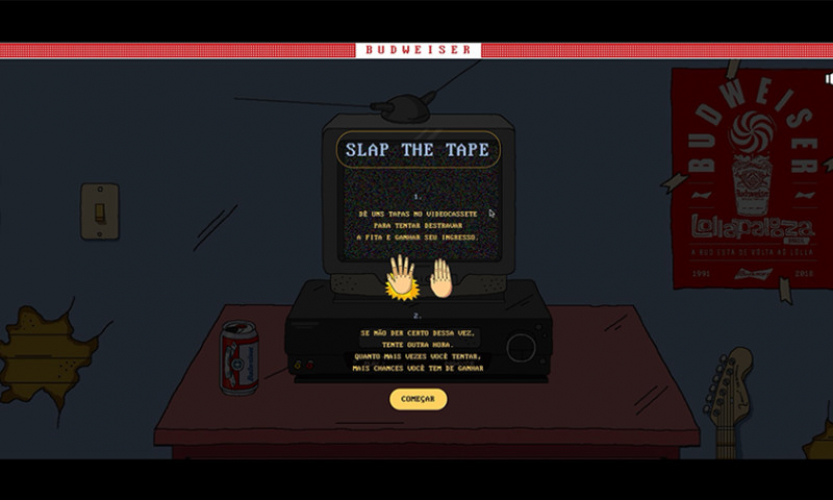 Budweiser Lollapalooza Slap the Tape screenshot 2