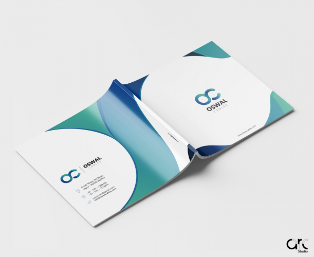 Oswal Cables' logo, brochure & branding infusing it with the essence of connectivity and resilience screenshot 4