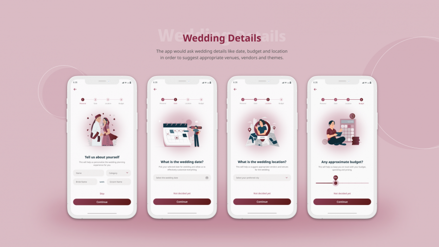 I Do Wedding Planner Application screenshot 4