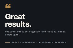 Klarenbach Research: Website Upgrade and Social Media Campaigns