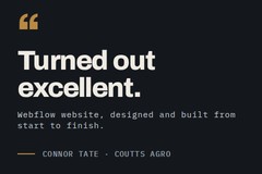 Coutts Agro: Webflow Website Design and Build
