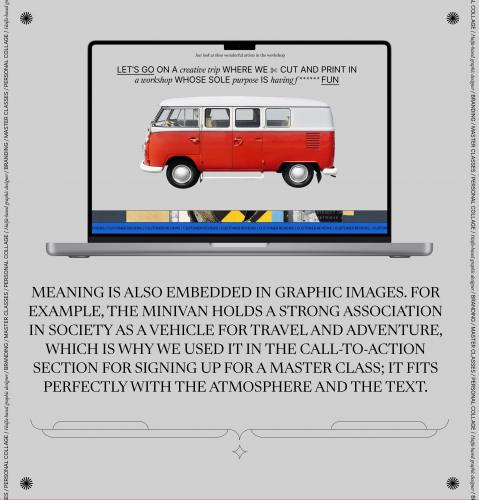 Website Design: A Collage of Color and Creativity screenshot 2