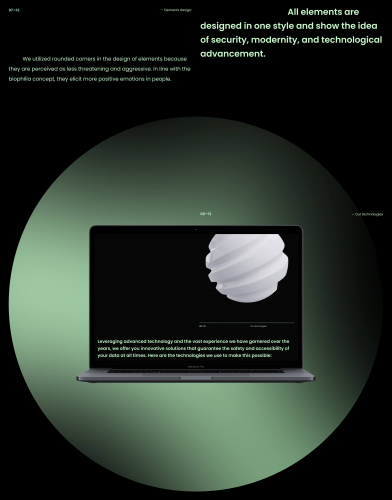 Website design: Msonline Cloud Security screenshot 1