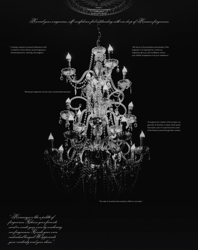 E-commerce website: Remarc fragrances screenshot 1