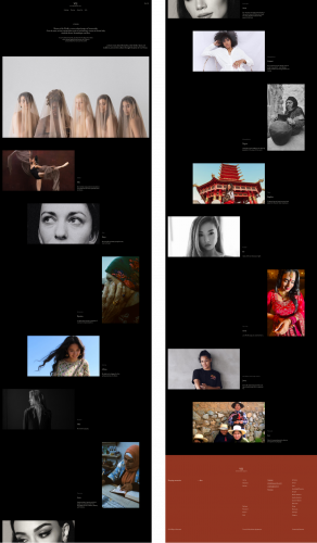 The Seventh World: A Unique Storytelling E-Commerce Site screenshot 1