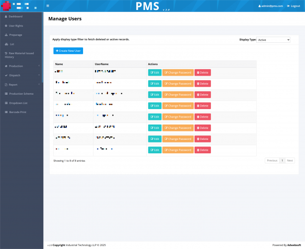 Pragna PMS - Production Management System screenshot 2