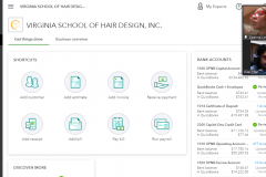 QuickBooks Monthly Bookkeeping Process - Virginia School