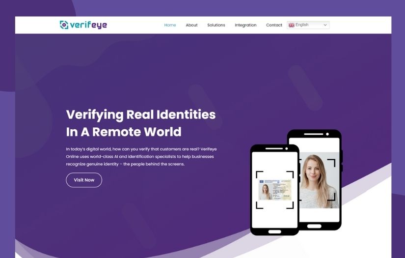 Verifeye Online screenshot 1
