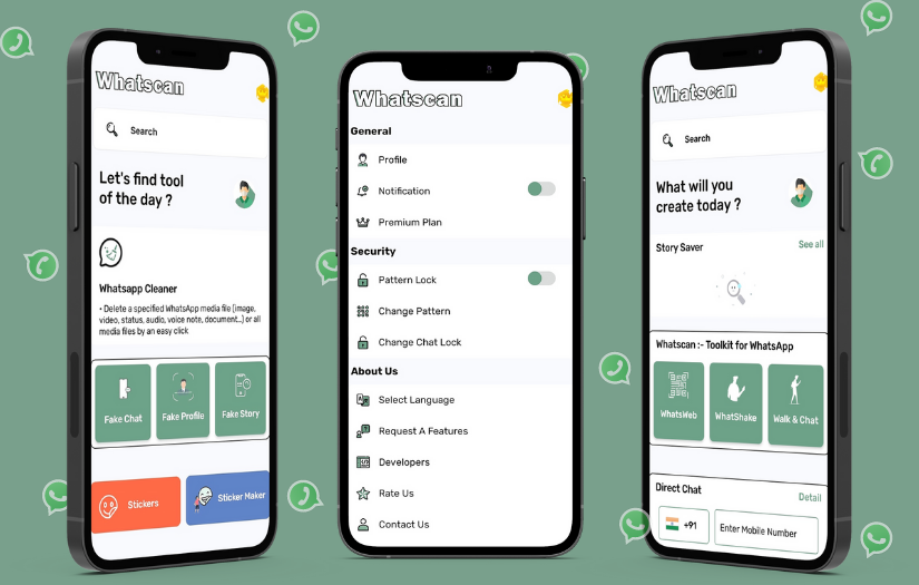 Whatscan App screenshot 1