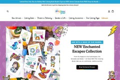 Shopify Store, Paid Ads, and Email for a Coloring Brand: 443% Growth in Year One